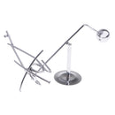 Metal Craft Perpetual Balance Art Motion Toy Figurine Stainless Steel Small Airplane Mold Home Desk Decorative Accessory