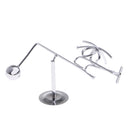 Metal Craft Perpetual Balance Art Motion Toy Figurine Stainless Steel Small Airplane Mold Home Desk Decorative Accessory