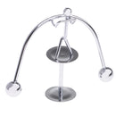 Mini Weightlifter Mold Desk Decor Perpetual Balance Educational Motion Toy Metal Weightlifting Gadget Office Home Decoration
