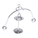Mini Weightlifter Mold Desk Decor Perpetual Balance Educational Motion Toy Metal Weightlifting Gadget Office Home Decoration