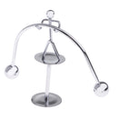 Mini Weightlifter Mold Desk Decor Perpetual Balance Educational Motion Toy Metal Weightlifting Gadget Office Home Decoration