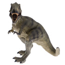 Jurassic Dinosaur Toy Resin Tyrannosaurus Action Figure Kids Educational Toy Gift - Green 6.3'' Tall