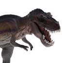 Realistic Hand Painted Jurassic Tyrannosaurus Dinosaur Model Toy Animal Action Figure - Gray & Purple 4.9'' Tall