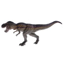Realistic Hand Painted Jurassic Tyrannosaurus Dinosaur Model Toy Animal Action Figure - Gray & Purple 4.9'' Tall