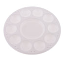 11 Holes Round Plastic Acrylic Color Art Palette Watercolor Art Paint Drawing Tray Plate Disk Artist Essential Tools