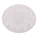 11 Holes Round Plastic Acrylic Color Art Palette Watercolor Art Paint Drawing Tray Plate Disk Artist Essential Tools