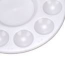 11 Holes Round Plastic Acrylic Color Art Palette Watercolor Art Paint Drawing Tray Plate Disk Artist Essential Tools