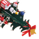 Christmas Tree Music Box Kid Wind Up Musical Toy Snowman Xmas Party Showcase Decoration Clockwork