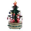 Christmas Tree Music Box Kid Wind Up Musical Toy Snowman Xmas Party Showcase Decoration Clockwork