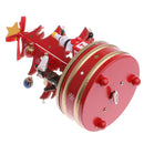 Christmas Music Tree Music Box Kids Xmas Toy Gift Snowman Clockwork Toys Xmas Gift Ornament Decor Red