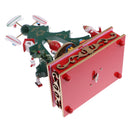 Toy Music Box Christmas Music Box Tree w/ Mini Snowman Hanging Xmas Kids Wind Up Toy Gift Clockwork Ornament Decor