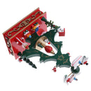 Toy Music Box Christmas Music Box Tree w/ Mini Snowman Hanging Xmas Kids Wind Up Toy Gift Clockwork Ornament Decor