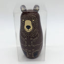 Wooden Russian Nesting Dolls 5Pcs Cute Bears Traditional Wishing Matryoshka Sorting and Stacking Dolls Handmade Meaningful Kids Toys/Birthday Christmas Gifts Home Decoration