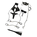 1/6 Black PU Leather SM Lingerie Suit Set for 12'' Phicen Female Figure Body