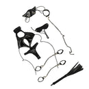 1/6 Black PU Leather SM Lingerie Suit Set for 12'' Phicen Female Figure Body
