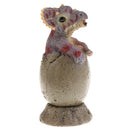Lifelike Dinosaur Animal Model Figure Figurine Toy Jurassic Triceratops Egg and Shell Model Children Birthday/Chrismas Gift Collectibles Home Decoration