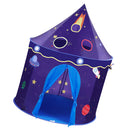 Portable Toy Tent Outer Space Castle Play Tent Kids Indoor Outdoor Playhouse