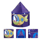 Portable Toy Tent Outer Space Castle Play Tent Kids Indoor Outdoor Playhouse