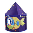 Portable Toy Tent Outer Space Castle Play Tent Kids Indoor Outdoor Playhouse