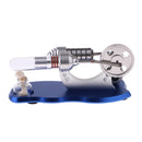 Hot Air Stirling Engine Model Toy Micro Motor Generator Engine w/ LED Light