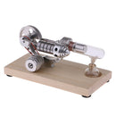 Stirling Engine Single Flywheel Education Toy Electricity Power Generator