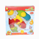 Bright Colored Musical Teether Keys Baby Teething Toy Kids Christmas Toy