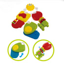 Bright Colored Musical Teether Keys Baby Teething Toy Kids Christmas Toy