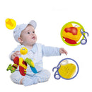 Bright Colored Musical Teether Keys Baby Teething Toy Kids Christmas Toy