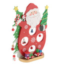 1 Set Wooden Christmas Santa Claus with Bells Table Ornaments Living Room Home Party Decoration Children Kids Xmas Gifts