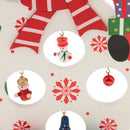 1 Set Wooden Christmas Snowman with Bells Table Ornaments Living Room Home Party Decoration Children Kids Xmas Gifts