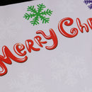 Christmas Santa Claus Window Stickers Decal Christmas Ornaments Party Supplies - 804