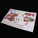Christmas Santa Claus Window Stickers Decal Christmas Ornaments Party Supplies - 804