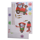 Christmas Santa Claus Window Stickers Decal Christmas Ornaments Party Supplies - 804