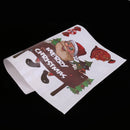 Christmas Santa Claus Window Stickers Decal Christmas Ornaments Party Supplies - 805