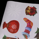 Christmas Santa Claus Window Stickers Decal Christmas Ornaments Party Supplies - 805