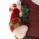 Christmas Plush Candy Box Xmas Santa Reindeer Gift Jar Case Home Table Decorations Ornaments Accs