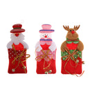 Christmas Gift Candy Bag Santa Snowman Reindeer Xmas Tree Hanging Ornament Decoration Kids Gift Bags Santa Claus