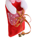 Christmas Santa Xmas Tree Hanging Ornaments Kids Candy Gift Sugar Bag Festival Party Xmas Decorations