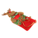 Christmas Santa Xmas Tree Hanging Ornaments Kids Candy Gift Sugar Bag Festival Party Xmas Decorations Deer