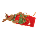 Christmas Santa Xmas Tree Hanging Ornaments Kids Candy Gift Sugar Bag Festival Party Xmas Decorations Deer