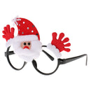 Christmas Glasses Frames Xmas Decor Novelty Fancy Dress Party Props - Santa Claus A
