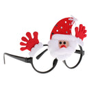 Christmas Glasses Frames Xmas Decor Novelty Fancy Dress Party Props - Santa Claus A