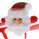 Christmas Glasses Frames Xmas Decor Novelty Fancy Dress Party Props - Santa Claus B