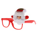 Christmas Glasses Frames Xmas Decor Novelty Fancy Dress Party Props - Santa Claus B