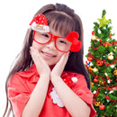 Christmas Glasses Frames Xmas Decor Novelty Fancy Dress Party Props - Christmas Hat
