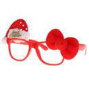 Christmas Glasses Frames Xmas Decor Novelty Fancy Dress Party Props - Christmas Hat