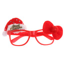 Christmas Glasses Frames Xmas Decor Novelty Fancy Dress Party Props - Christmas Hat