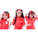 Christmas Glasses Frames Xmas Decor Novelty Fancy Dress Party Props - Antlers