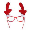 Christmas Glasses Frames Xmas Decor Novelty Fancy Dress Party Props - Antlers