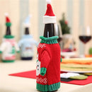 Christmas Decoration Snowman Wine Bottle Cover Dinner Party Table Xmas Decor